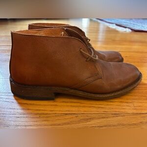 Men's Brown Leather Chukka Boots